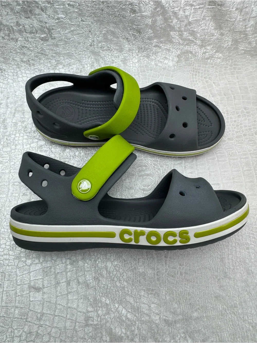 Crocs Bayaband Sandals, Little girl size 3